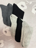 南极人男士袜子100%纯棉男袜6双抑菌无骨防臭休闲商务秋冬季中筒袜 实拍图