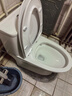 九牧（JOMOO）11173-2-1/41KD-3大力神普通马桶家用虹吸抗菌节水坐便器400坑距 实拍图