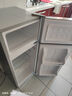 荣事达（Royalstar）小冰箱小型家用出租房双门一级能效宿舍冷藏冷冻两用节能电冰箱 86A158【一级能效】【三天不到1度电】银 实拍图