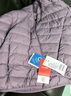 鸭鸭（YAYA）轻薄羽绒服女短款立领薄款秋冬保暖时尚休闲立领外套K 浅紫 2XL 175 实拍图