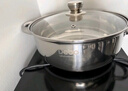 Debo德铂贝利304不锈钢汤锅煲汤炖煮熬粥汤奶锅28cm 实拍图