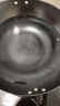 京东京造 铸铁炒锅 铁锅炒菜电磁炉燃气灶可用【健康无涂层】32cm带盖 实拍图