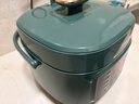 美的（Midea）电压力锅小型电高压锅小容量2.5L开学宿舍留学压力锅电饭煲智能多功能迷你家用高压1-2-3人小绿锅 【高压快煮】智能预约煮火锅 2.5L 实拍图