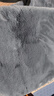 小喜鹊（Magpie）冬季汽车坐垫毛绒加厚短毛绒件套羊毛单片靠背座垫保暖后排车垫 全车七件套（格调灰） 实拍图