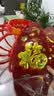 琉弦笙 灯笼大门挂的2026 新年装饰春节马年七彩水晶led走马旋转灯笼 福球75cm直径【一对】 实拍图