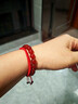 石玥珠宝收藏级8mm红玛瑙手串本命年转运珠水晶玛瑙手链男女士款 实拍图