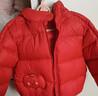 巴拉巴拉童装儿童羽绒服宝宝男女童2025冬装新款婴儿外套保暖上衣泡芙羽绒 红色小南瓜61003-白鸭绒 80 （充绒量64g 适合9-12个月） 实拍图
