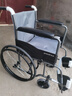 鱼跃(yuwell)轮椅车H051折叠老人轻便旅行手推车钢管免充气胎代步车 实拍图