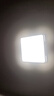 惠普精工吸顶灯led卧室现代简约餐厅中山灯具方40*40cm遥控三色 实拍图
