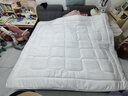 富安娜 舒暖 纤维被子冬季被芯 双人冬厚被 约6.3斤 203*229cm 白色 实拍图