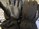 战术鸟(3M)新雪丽棉男士冬季保暖手套骑行防寒防水大码触屏 黑色 实拍图