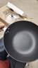 炊大皇炒锅不粘锅易洁少油烟平底炒菜锅煎锅32cm磁炉通用深蓝SL32CG 实拍图