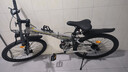 凤凰（Phoenix） 凤凰自行车可折叠山地车路虎男士成年人变速女式越野公路单车 条轮消灰/折叠双避震/全竞速轴承 26寸24速【参考：158-188cm】 实拍图