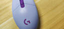 罗技（G）G304 LIGHTSPEED无线鼠标 游戏鼠标 轻质便携 鼠标宏 绝地求生FPS英雄联盟吃鸡 生日礼物 紫色 实拍图