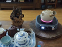 美的电陶炉围炉煮茶器 户外露营家用无明火煮茶器电磁炉电陶炉红外加热 小型围炉电火锅陶瓷炉不挑锅具 【岩武灰 | 红外加热】单机 8档火力调节 实拍图
