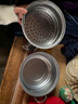 双层蒸锅不锈钢上蒸下煮蒸包子煮面条锅电磁炉燃气灶通用汤锅蒸笼 【限时特价】不锈钢本色 2层 22cm 实拍图