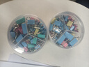 齐心82只彩色长尾夹/票据燕尾夹子（25mm12只 19mm25只 15mm45只）82只/桶组合装 办公工具 EB407 实拍图