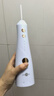 博皓（prooral）【正畸适用】冲牙器手持立式洗牙器带数显屏幕水牙线洁牙器 5025Plus 天空蓝270ML【新年礼物】 实拍图