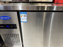 银都餐饮设备 【已售10W+丨热评1W+】操作台冰柜商用冰箱冷藏柜平冷工作台卧式冷柜商用双温冷冻柜不锈钢保鲜柜 全铜管冷藏-二级能效 1.8米*0.8米*0.8米 实拍图