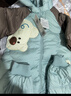 巴拉巴拉童装婴儿连体羽绒服连体衣宝宝衣服2025冬装哈衣爬服萌趣男童女童 实拍图