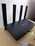 华为路由AX6 new 黑色  Wi-Fi6+ 7200Mbps 千兆路由器 家用高速全屋覆盖大户型 wifi穿墙王 实拍图
