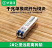 毕亚兹 光模块 千兆SFP单模双纤20公里KM LC接口多芯1.25G+万兆兼容华为/华三/普联/锐捷/中兴等国产品牌 实拍图