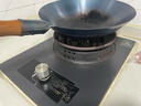 荣事达（Royalstar）章丘手工锻打铁锅老式炒锅圆底无涂层不粘炒菜锅燃气灶带盖32cm 实拍图