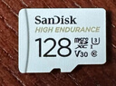闪迪（SanDisk）128GB TF（MicroSD）4K内存卡 行车记录仪 监控摄像头专用 循环录制10,000小时 高耐用存储卡 实拍图