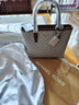 MICHAEL KORS迈克高仕 MK Jet Set  travel 女士迷你老花托特包 菜篮子 香草白 150 迷你 实拍图