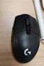 罗技（G）304 LIGHTSPEED无线鼠标 游戏鼠标 轻质便携 鼠标宏 绝地求生FPS英雄联盟吃鸡 生日礼物 黑色 实拍图