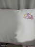 富安娜儿童蚕丝枕头芯 纯棉面料60s全棉枕芯3-6岁儿童丝棉枕一只装粉50*30cm 实拍图