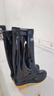回力雨鞋男士款时尚雨靴户外防水不易滑耐磨HL8075高筒黑色41码 实拍图