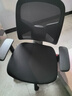 得力（deli）4900S 人体工学靠背办公椅/电脑椅/职员椅 可升降转椅舒棉坐垫 黑 实拍图