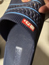 回力拖鞋男女款防滑凉拖居家浴室户外穿沙滩厚底耐磨HL3523-1兰色42码 实拍图
