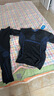 悠途（UTO）压缩速干衣套装男滑雪登山户外运动保暖内衣黑蓝色(男款）2XL 实拍图