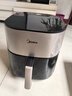 美的（Midea）小炎烤空气炸锅蒸烤一体上下双热源免翻面 可视窗口家用智能大容量6L金属内腔蒸汽嫩炸烤箱KZC6054 实拍图