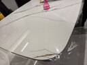 图卡大理石桌面保护膜透明耐高温餐桌岩板台面家具贴膜茶几桌子膜防烫 高透隐形水晶膜【加厚耐高温】 90*180cm 实拍图