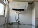 美的（Midea）电热水器家用热水器60升储水式省电节能一级能效速热免换镁棒安全防电墙X1/JM1pro/以旧换新 60L 2500W 终身免换镁棒大水量JE4pro 实拍图