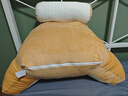 京严靠枕靠垫床头床上靠背垫软包床头靠抱枕宿舍靠枕沙发床靠垫 吐司【可拆卸靠背垫+枕头】 含枕芯 超大号【超软靠背+高回弹乳胶】 实拍图