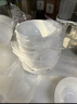 洁雅杰陶瓷碗中式白瓷小碗家用4.5英寸米饭碗喝汤碗面碗套装10只装 实拍图