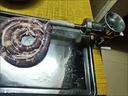 君子兰12号22号32号家用手动香肠机灌肠机器腊肠机商用灌肠机绞肉机 10号夹桌子款+塑料灌肠管 实拍图