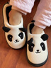 猪爸爸儿童棉麻拖鞋男童秋冬家居室内防滑女童中童卡通不闷脚棉拖鞋棕19 实拍图
