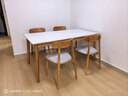 京东京造家居简逸岩板餐桌家用饭桌子小户型餐桌实木餐桌椅组合1桌4椅1.6M 实拍图