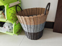 京惠思创脏衣篮浴室神器收纳篮收纳筐玩具收纳桶脏衣篓折叠洗衣篮棕色大号 实拍图