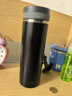 乐扣乐扣（LOCK&LOCK）不锈钢纤巧便携保温茶水杯车载商务男女保温杯子300ml黑色LHC561 实拍图