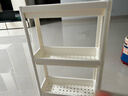 京东京造浴室带轮置物架缝隙收纳架夹缝置物架干湿两用架移动置物架3层 实拍图