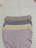 浪莎收腹无痕女士内裤中高腰纯棉裆底裤4条大码高弹短裤日系三角裤 实拍图