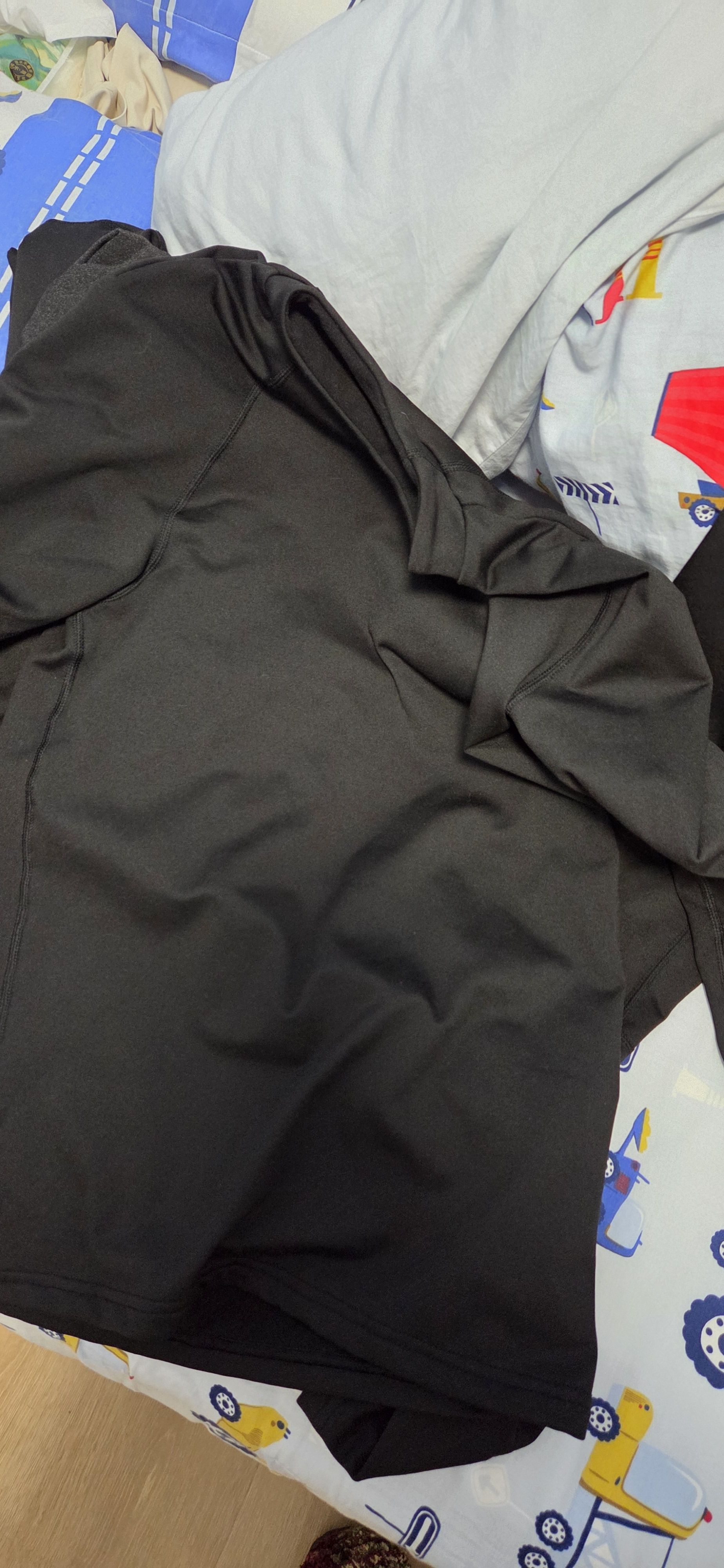 迪卡侬（DECATHLON）户外保暖内衣男滑雪速干衣排汗女抓绒冬运动登山BL100 BL500 【男士升级款加绒加厚】黑色下装-BL500 S 实拍图