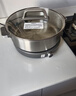 美的（Midea）0涂层电火锅不锈钢火锅专用锅分体可拆全钢速沸电火锅电热锅多功能锅6.5L电煮锅多用途锅HGS30G1 实拍图