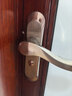 虎顿（HOTUN）卫生间门锁无钥匙厕所浴室锁洗手间锁舌卫浴执手通用型孔距125 实拍图